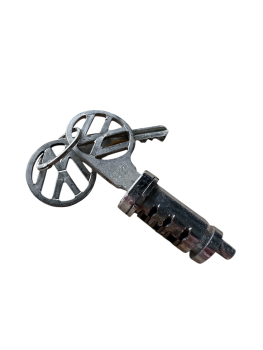 Schlüssel SE  227 167 Profil SE inkl. Schließzylinder VW Käfer 1957-7.66 Schloß für Türgriff / Handschuhfach vergl. 111837219AS72  NOS orginal Volkswagenorginal Volkswagen